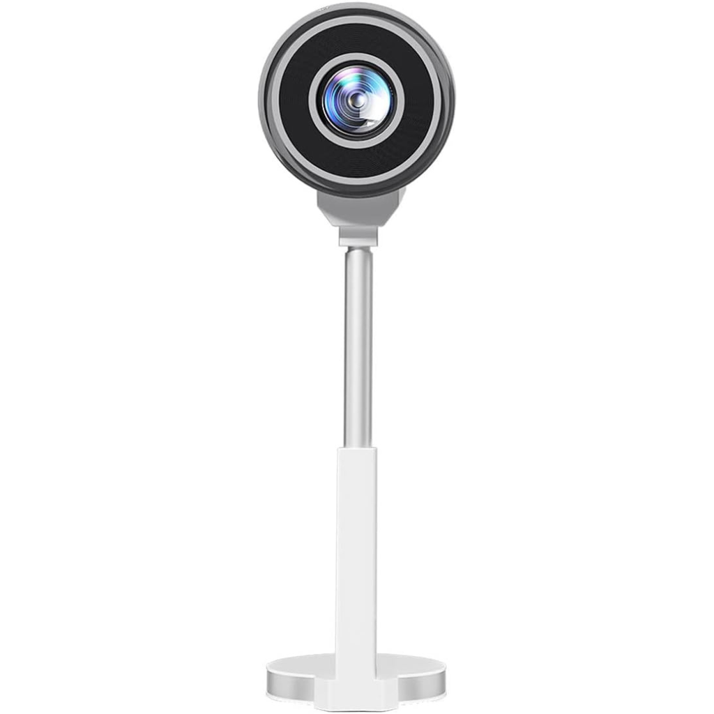 Volpers HT16 Android LED Projector – 720P Portable Home Theater with HDMI & USB, 130" Display, TV Stick & Smartphone Compatible, Big Screen Projector for Indoor & Outdoor Entertainment