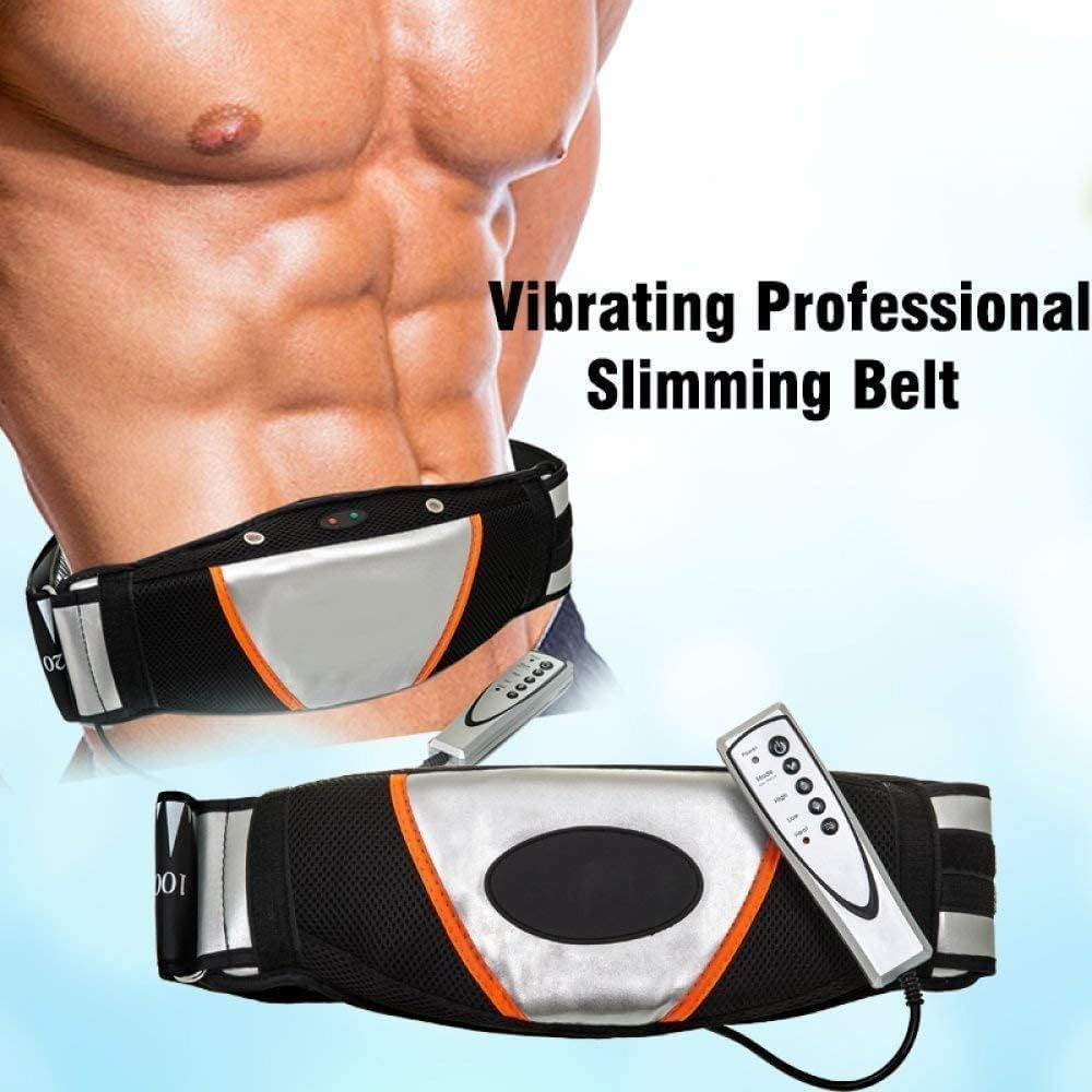 Volpers Fitness Vibro Shape Slimming Belt – Vibration & Heating Massage Belt with Remote Control for Weight Loss, Muscle Relaxation & Fat Burning