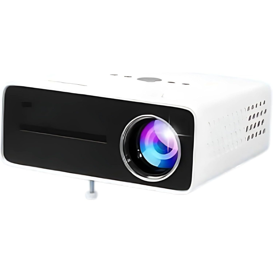 Volpers HT22 8K Ultra HD Smart Projector – Android OS, Dual 5G WiFi + Bluetooth, 300" Big Screen, LED High Brightness, Portable Wireless Display, HDMI USB for Home Theater, Phone & Laptop Compatible